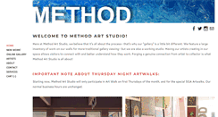 Desktop Screenshot of methodart.com
